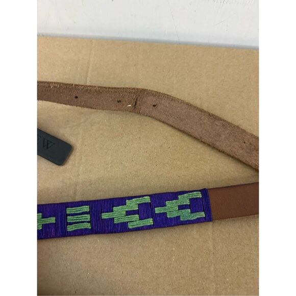 J Crew southwestern design purple green new - Picture 3 of 5